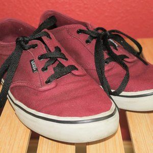 Maroon Vans